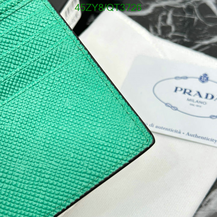 Prada Bag-(4A)-Wallet- Code: QT3726 $ 59USD