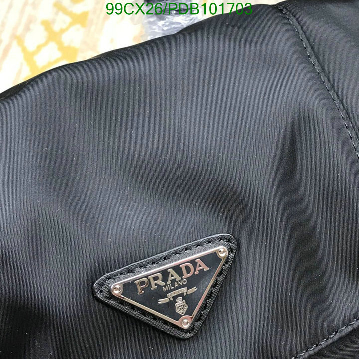 Prada Bag-(4A)-Backpack-,Code: PDB101703,