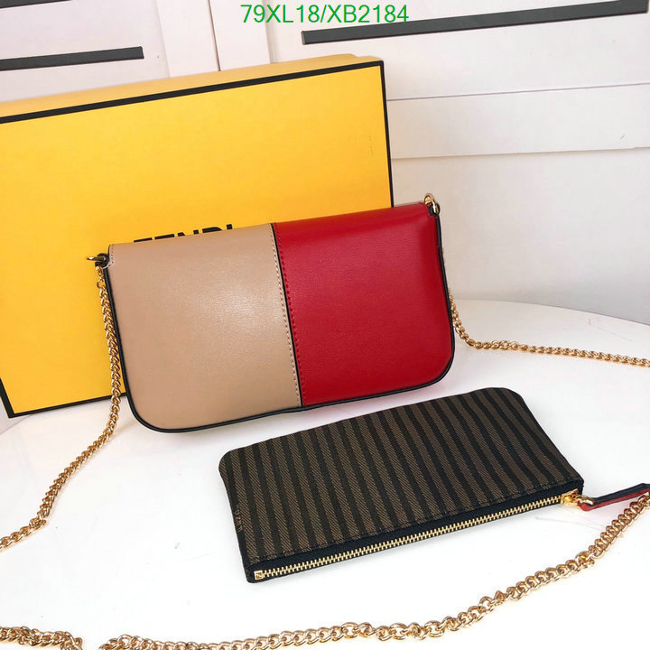 Fendi Bag-(4A)-Baguette-,Code: XB2184,$ 103USD