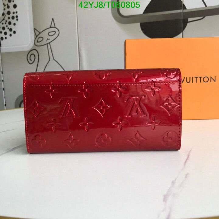 LV Bags-(4A)-Wallet-,Code: T060805,$ 55USD