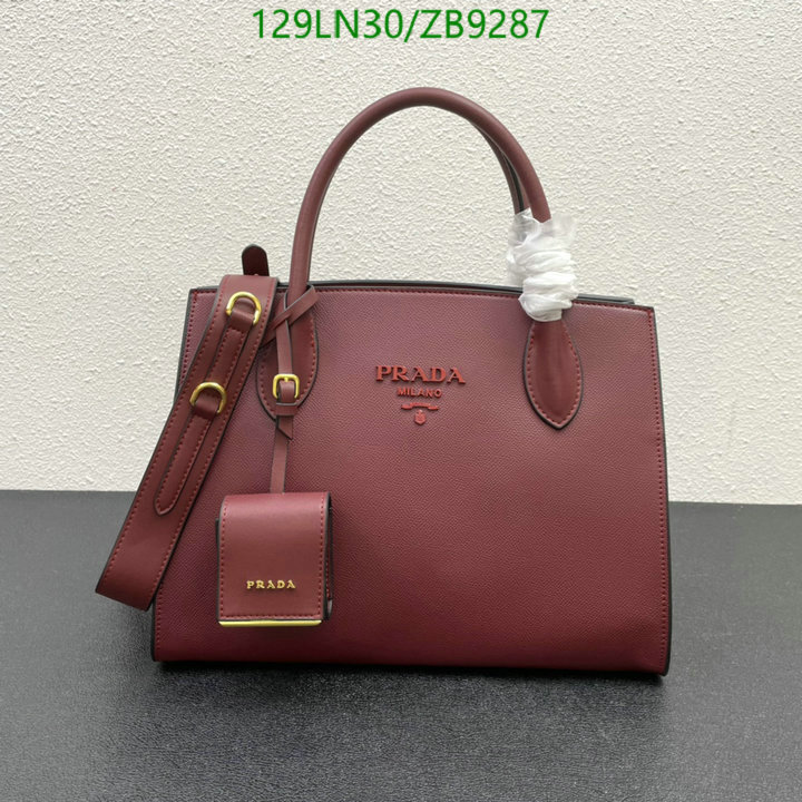 Prada Bag-(4A)-Handbag- Code: ZB9287 $ 168USD