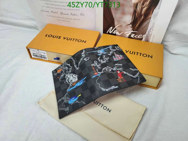 LV Bags-(4A)-Wallet-,Code: YT7313,$ 59USD