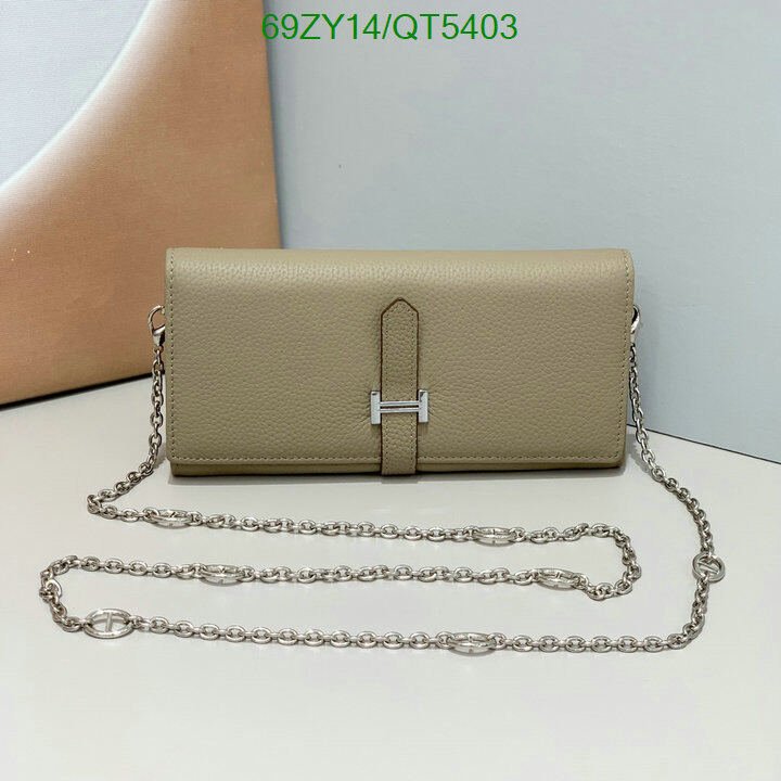 Hermes Bag-(4A)-Wallet- Code: QT5403 $ 90USD