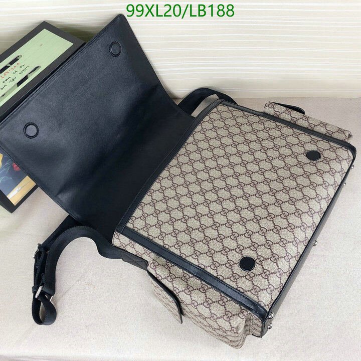 Gucci Bag-(4A)-Diagonal-,Code: LB188,$ 129USD