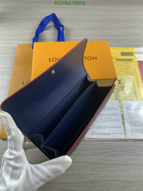LV Bags-(4A)-Wallet-,Code: LT9058,$ 59USD
