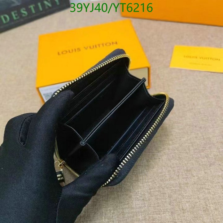 LV Bags-(4A)-Wallet-,Code: YT6216,$ 51USD