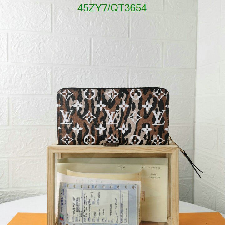 LV Bag-(4A)-Wallet- Code: QT3654 $ 59USD