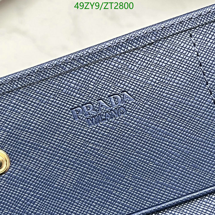 Prada Bag-(4A)-Wallet-,Code: ZT2800,$ 64USD