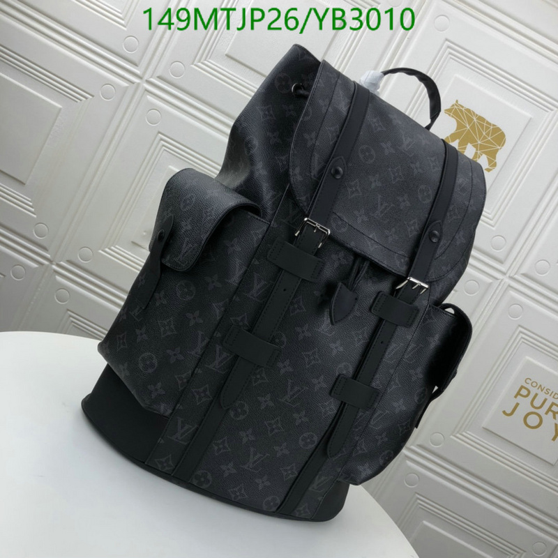LV Bags-(4A)-Backpack-,Code: YB3010,$ 194USD