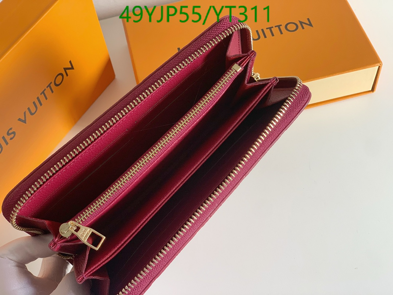 LV Bags-(4A)-Wallet-,Code: YT311,$ 64USD