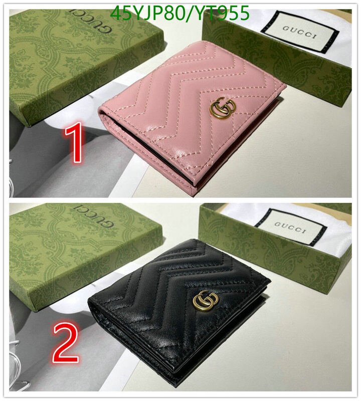 Gucci Bag-(4A)-Wallet-,Code: YT955,$ 59USD