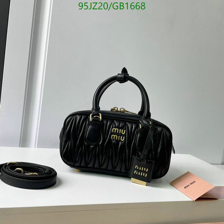 Miu Miu Bag-(4A)-Handbag- Code: GB1668 $ 124USD