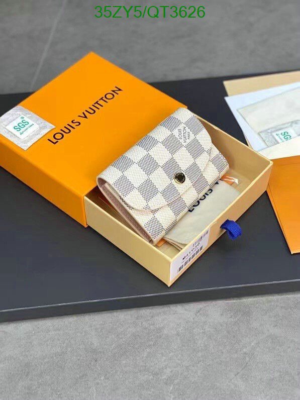LV Bag-(4A)-Wallet- Code: QT3626 $ 46USD