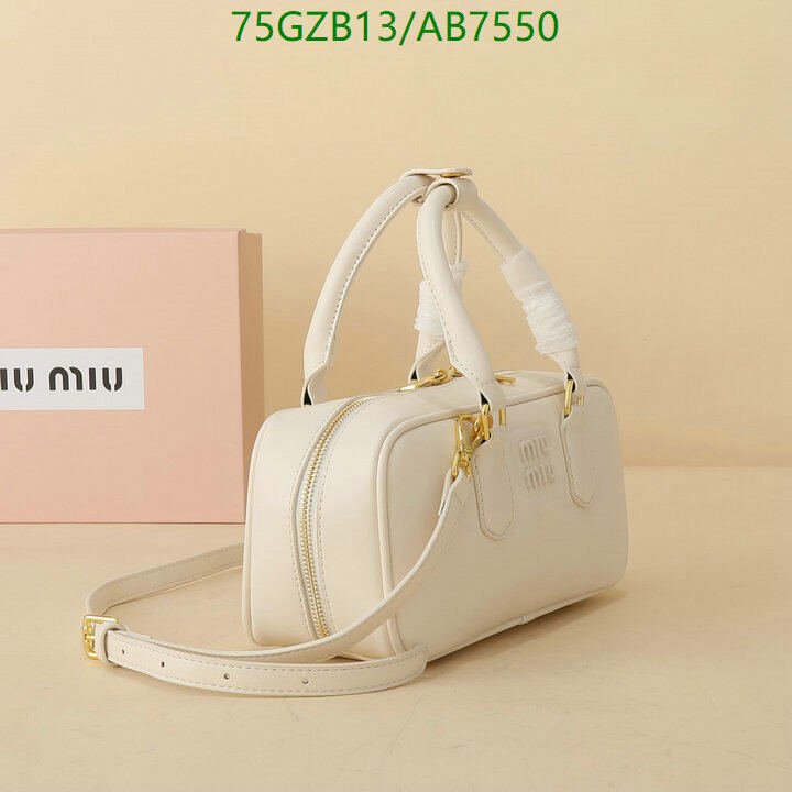 Miu Miu Bag-(4A)-Crossbody- Code: AB7550 $ 98USD