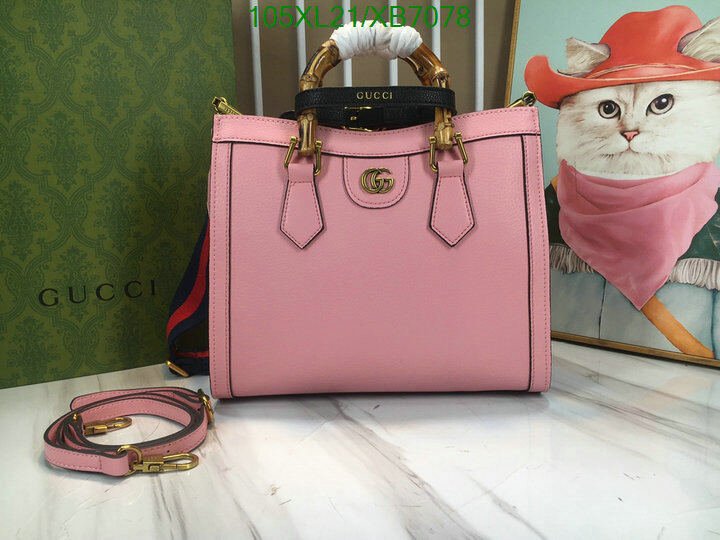 Gucci Bag-(4A)-Diana-Bamboo-,Code: XB7078,$ 137USD