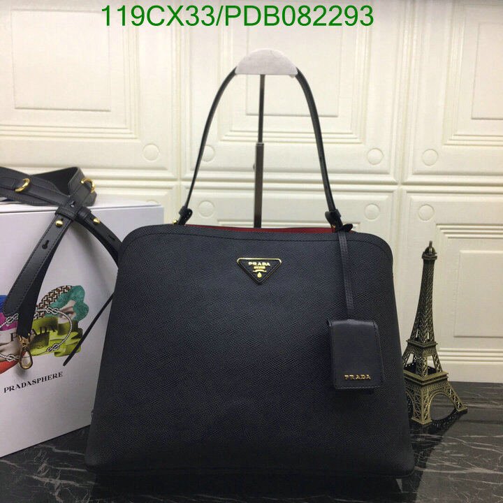 Prada Bag-(4A)-Handbag-,Code: PDB082293,$ 155USD