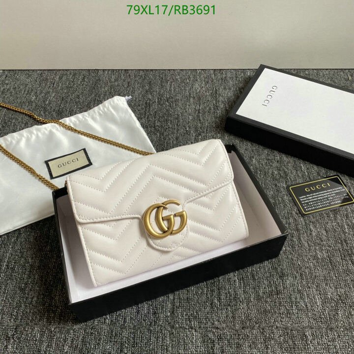 Gucci Bag-(4A)-Diagonal- Code: RB3691 $ 103USD