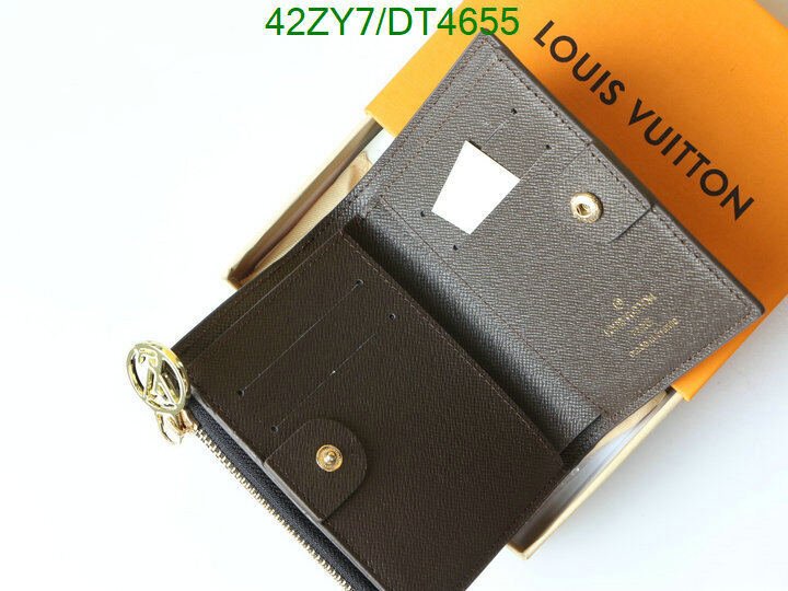 LV Bag-(4A)-Wallet- Code: DT4655 $ 55USD