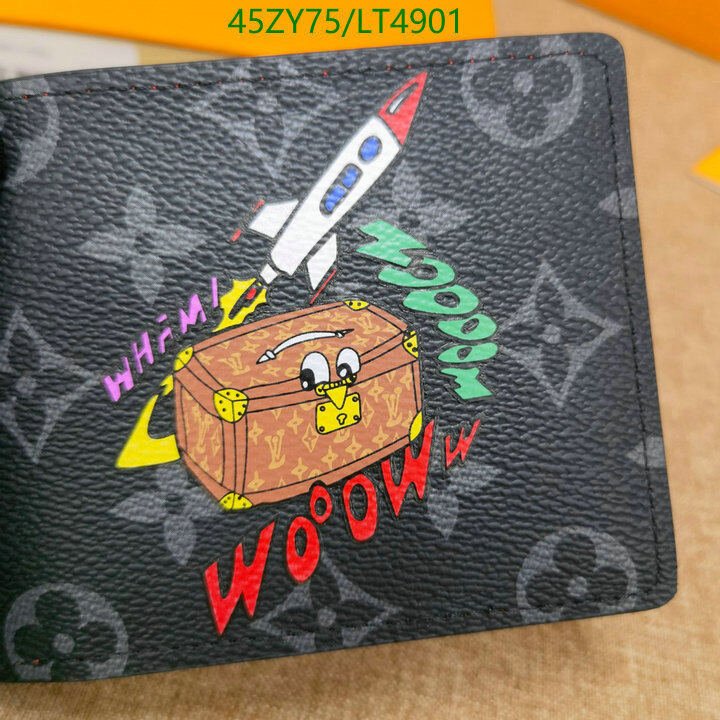 LV Bags-(4A)-Wallet-,Code: LT4901,$ 59USD