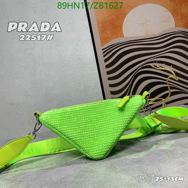 Prada Bag-(4A)-Triangle-,Code: ZB1627,$ 116USD