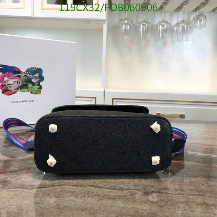 Prada Bag-(4A)-Handbag-,Code: PDB060906,$ 155USD