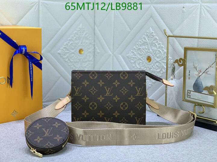 LV Bags-(4A)-Pochette MTis Bag-Twist-,Code: LB9881,$ 85USD