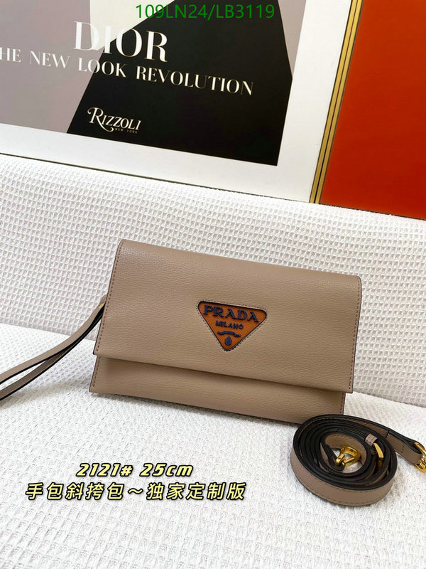 Prada Bag-(4A)-Diagonal- Code: LB3119 $ 142USD