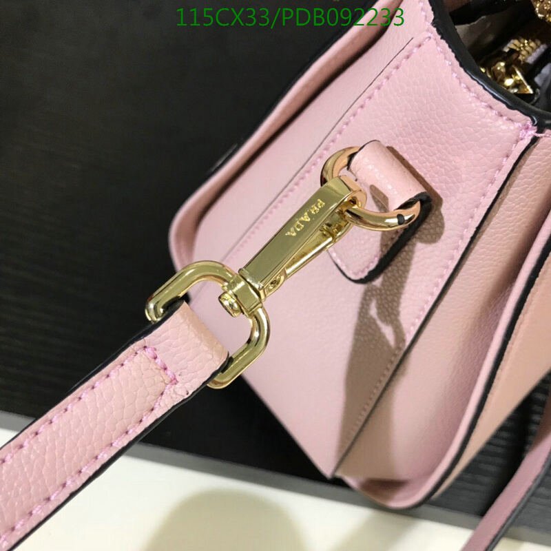 Prada Bag-(4A)-Handbag-,Code: PDB092233,$ 150USD