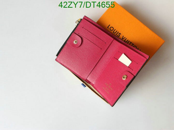 LV Bag-(4A)-Wallet- Code: DT4655 $ 55USD