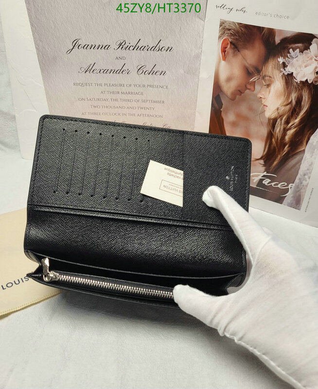 LV Bags-(4A)-Wallet-,Code: HT3370,$ 59USD