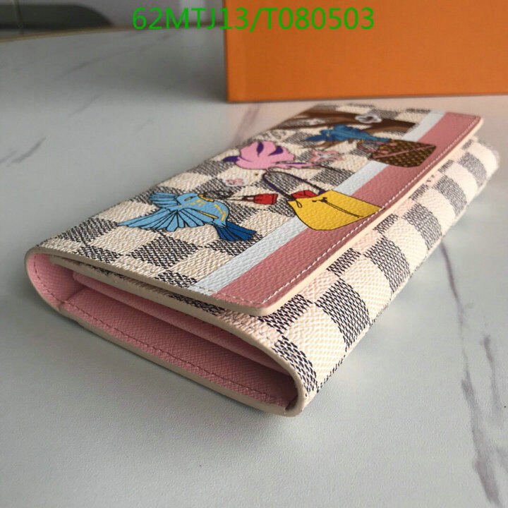 LV Bags-(4A)-Wallet-,Code: T080503,$ 81USD