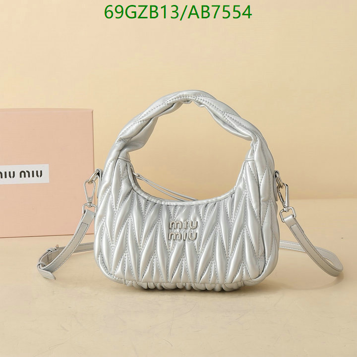 Miu Miu Bag-(4A)-Crossbody- Code: AB7554 $ 90USD