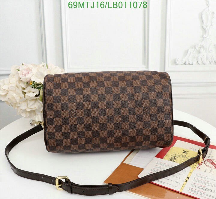 LV Bags-(4A)-Speedy-,Code: LB011078,$ 90USD