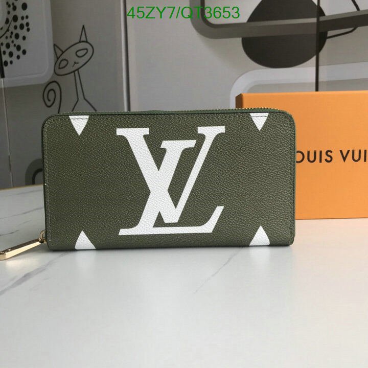 LV Bag-(4A)-Wallet- Code: QT3653 $ 59USD