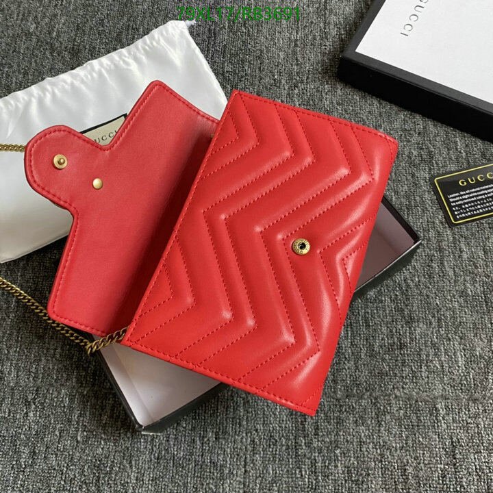 Gucci Bag-(4A)-Diagonal- Code: RB3691 $ 103USD