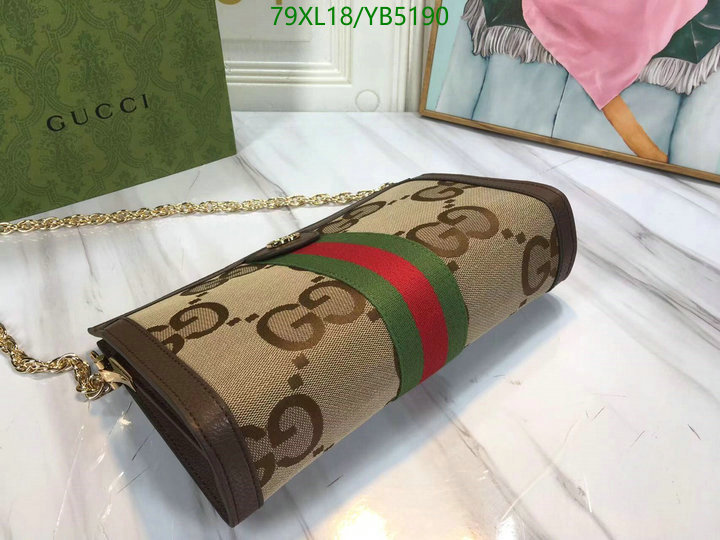 Gucci Bag-(4A)-Ophidia-G,Code: YB5190,$ 103USD