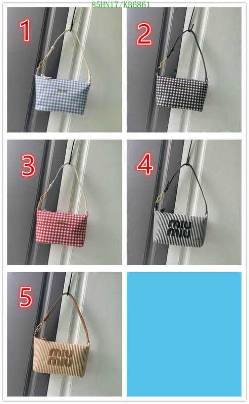 Miu Miu Bag-(4A)-Handbag- Code: KB6861 $ 111USD