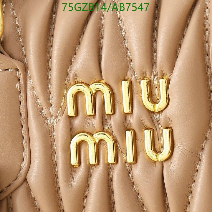 Miu Miu Bag-(4A)-Crossbody- Code: AB7547 $ 98USD