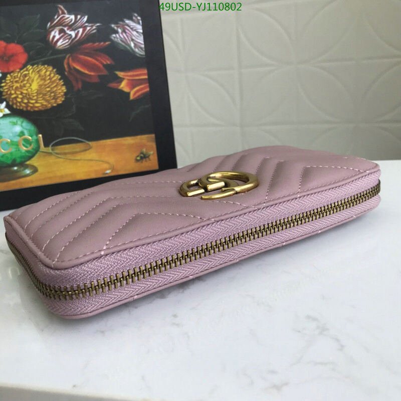 Gucci Bag-(4A)-Wallet-,Code: YJ110802,$ 64USD