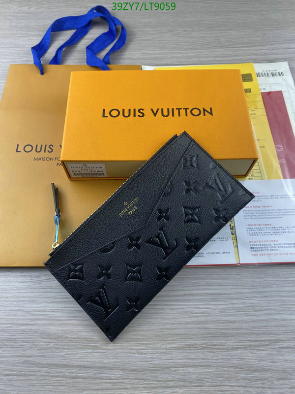 LV Bags-(4A)-Wallet-,Code: LT9059,$ 51USD