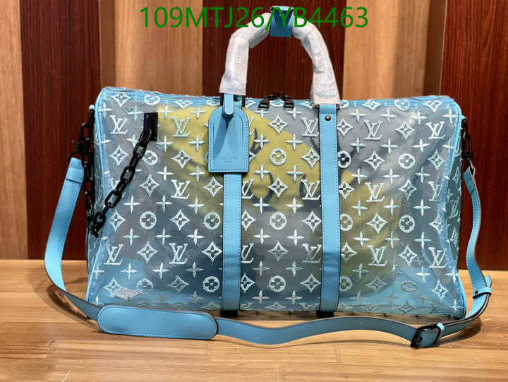 LV Bags-(4A)-Keepall BandouliRe 45-50-,Code: YB4463,$ 142USD
