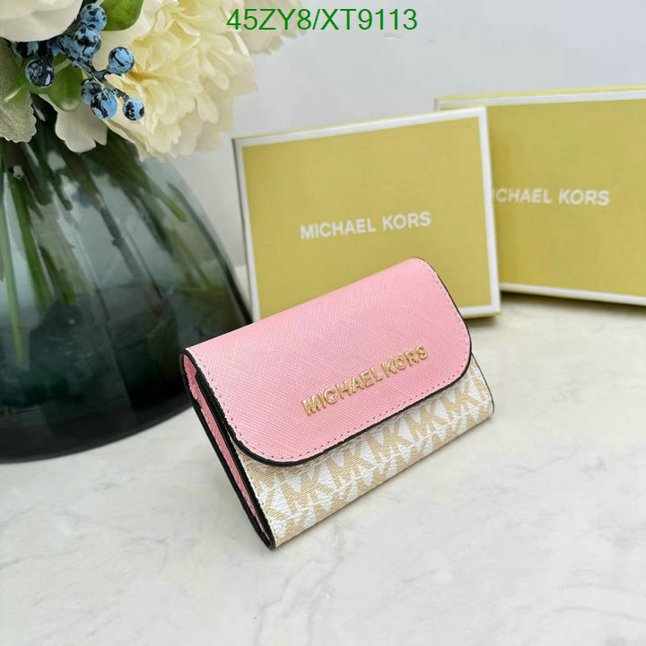 Michael Kors Bag-(4A)-Wallet- Code: XT9113 $ 59USD