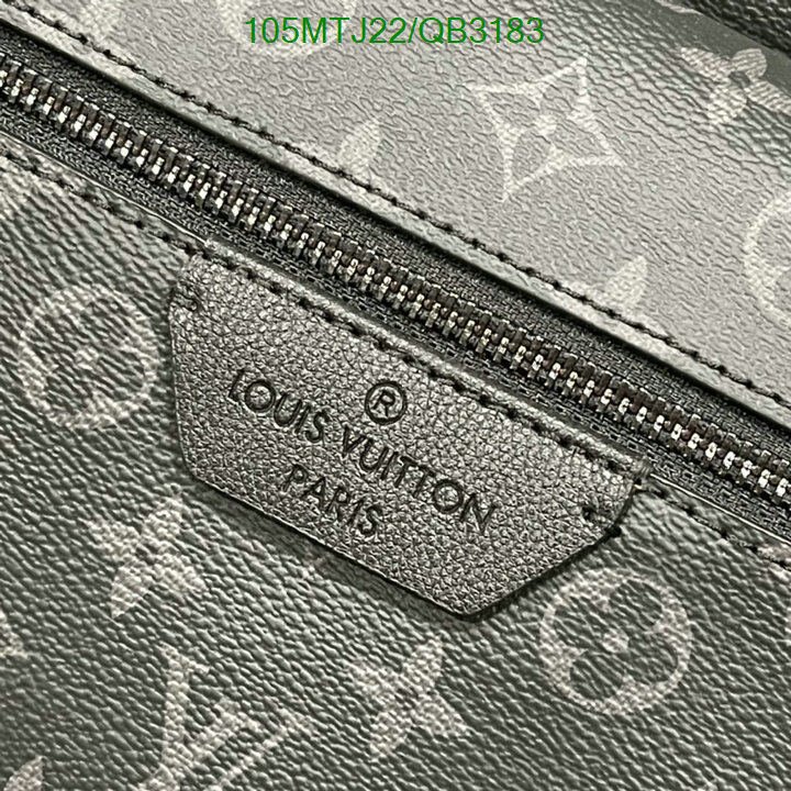 LV Bag-(4A)-Backpack- Code: QB3183 $ 137USD