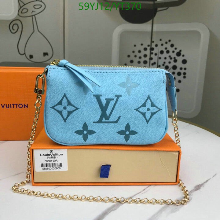LV Bags-(4A)-Wallet-,Code: YT370,$ 77USD