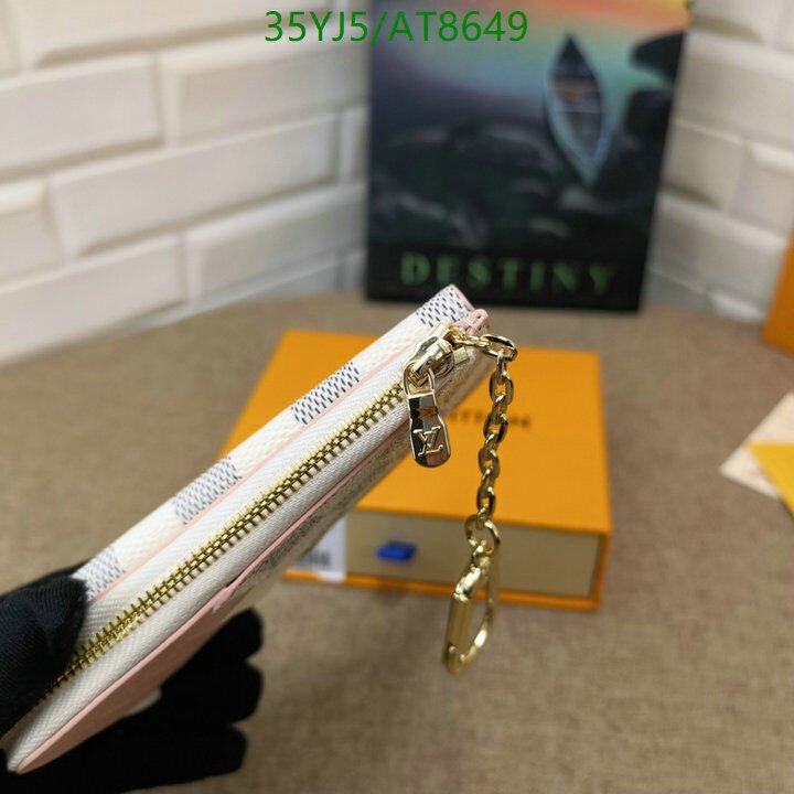 LV Bag-(4A)-Wallet- Code: AT8649 $ 46USD