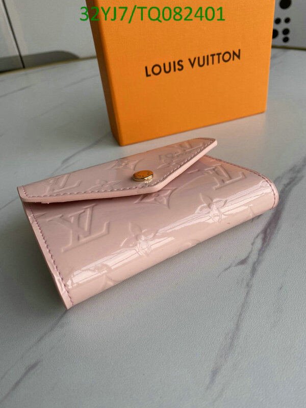 LV Bags-(4A)-Wallet-,Code: TQ082401,$ 42USD