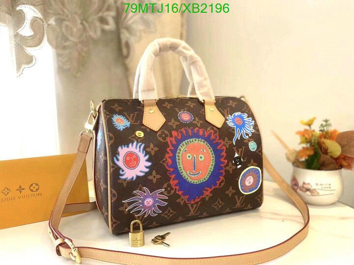 LV Bags-(4A)-Speedy-,Code: XB2196,$ 103USD