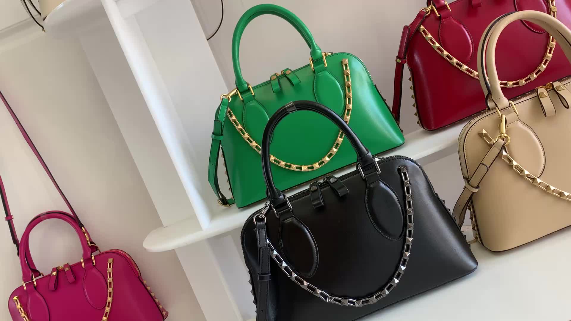 Valentino Bag-(4A)-Handbag- Code: QB7164 $ 142USD