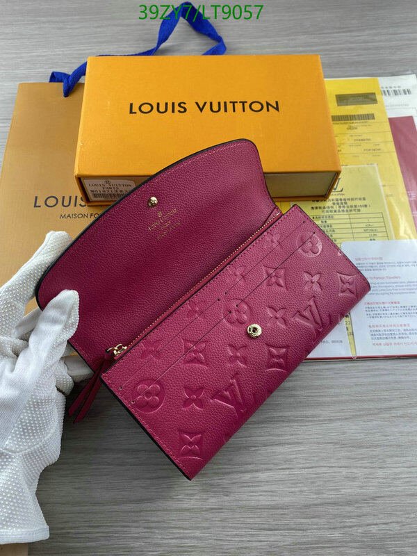 LV Bags-(4A)-Wallet-,Code: LT9057,$ 51USD