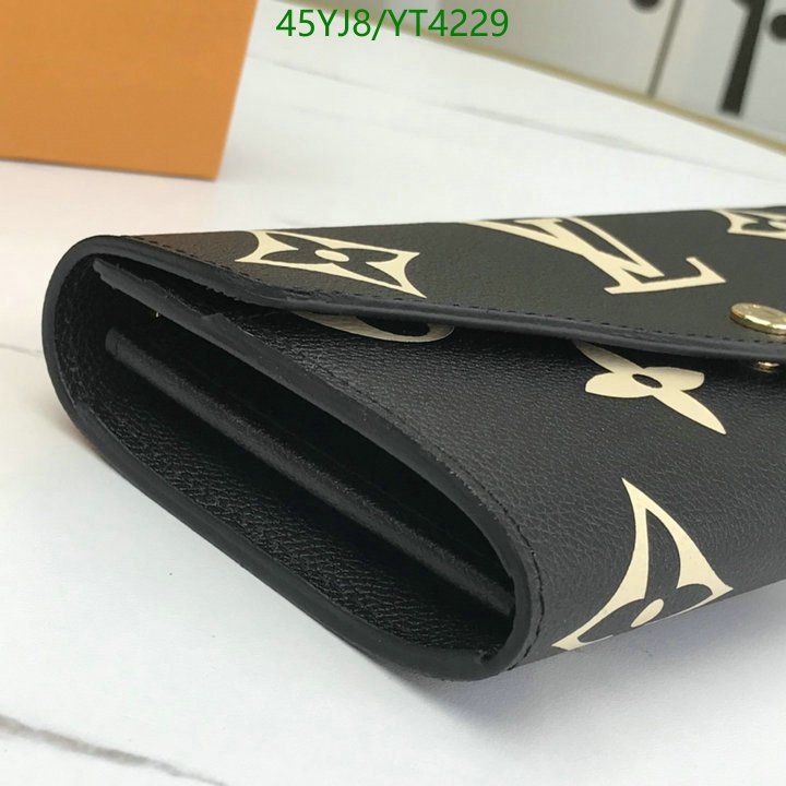 LV Bags-(4A)-Wallet-,Code: YT4229,$ 59USD